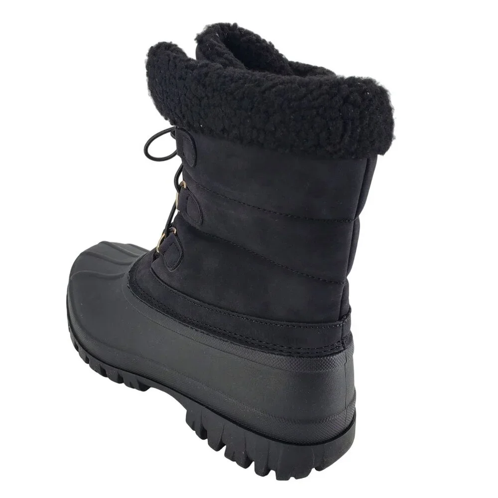 Chooka 8 Boots Duck Waterproof Cold Weather Snow Rain Shoes Outdoor Shearling